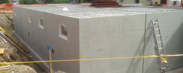 Neubau Bauvorhaben der Baufirma Schöller Bau